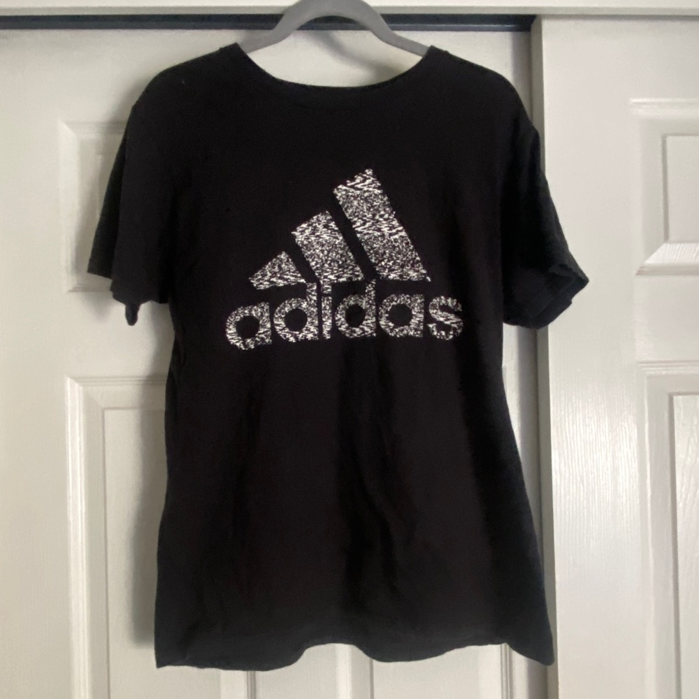 Four boys adidas shirts. $7 for all 4. Sizes Range from S, M and L.